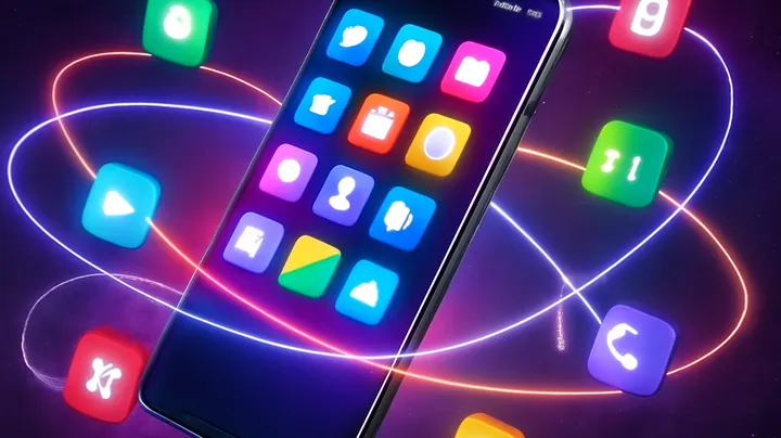 8999BET COM Sleek smartphone floating in space