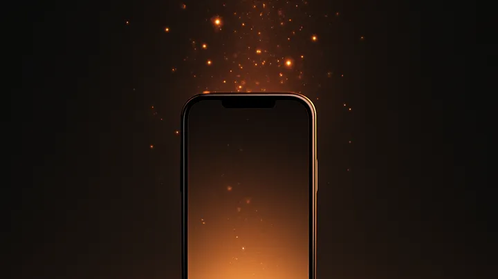 8999BET COM Modern phone with glowing screen